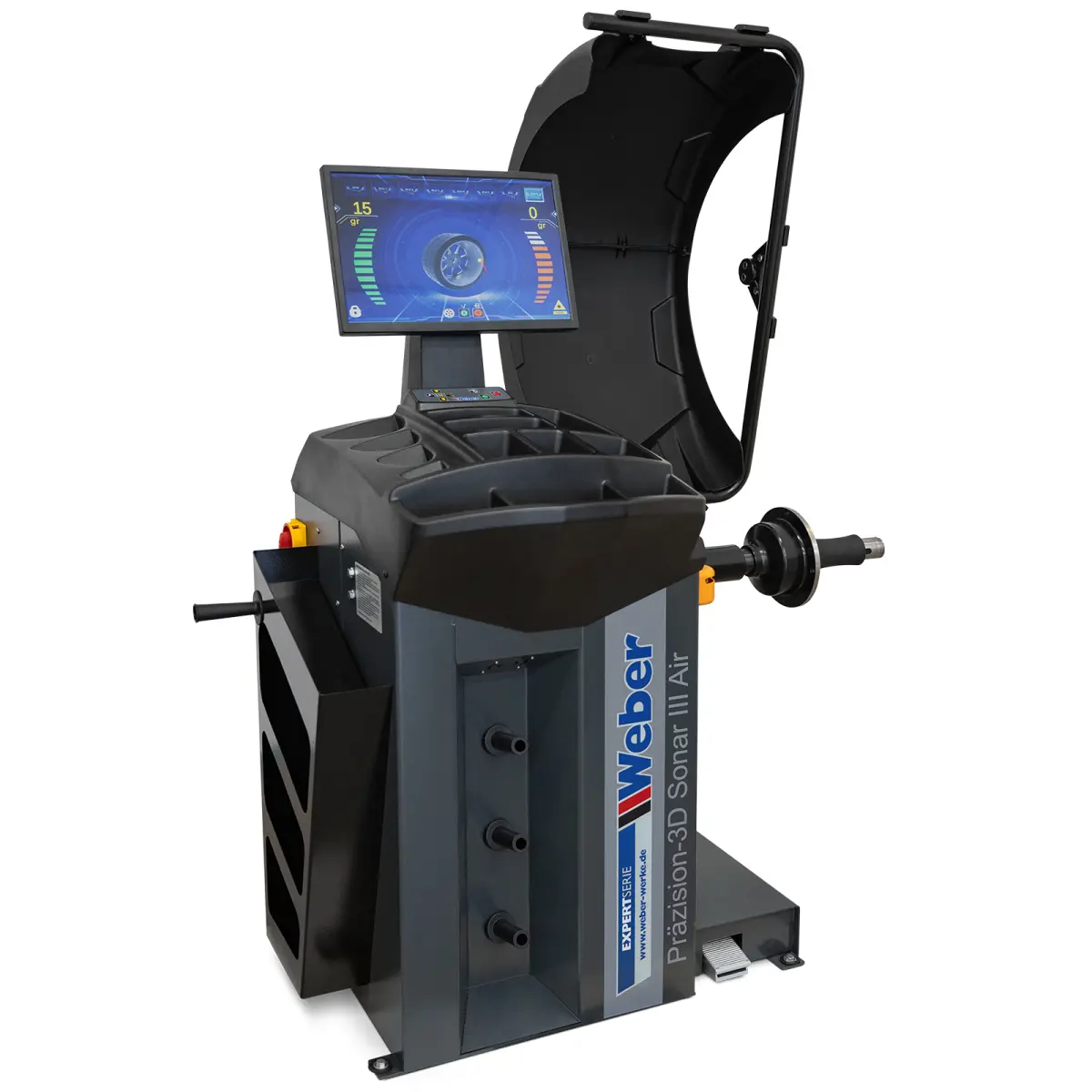 Balanseringsmaskin Weber Expert Serie Präzision-3D Sonar III AIR