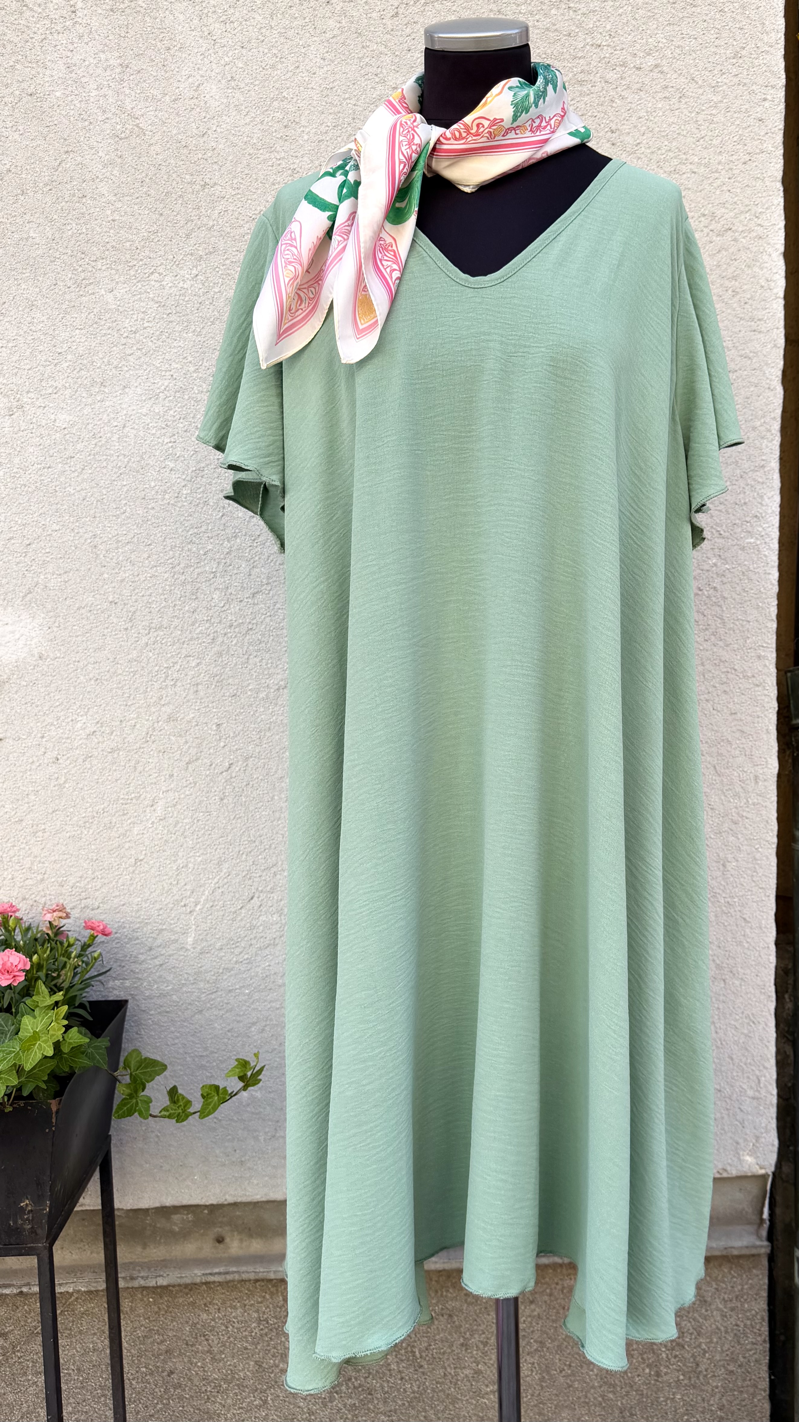Charlie dress - sage green