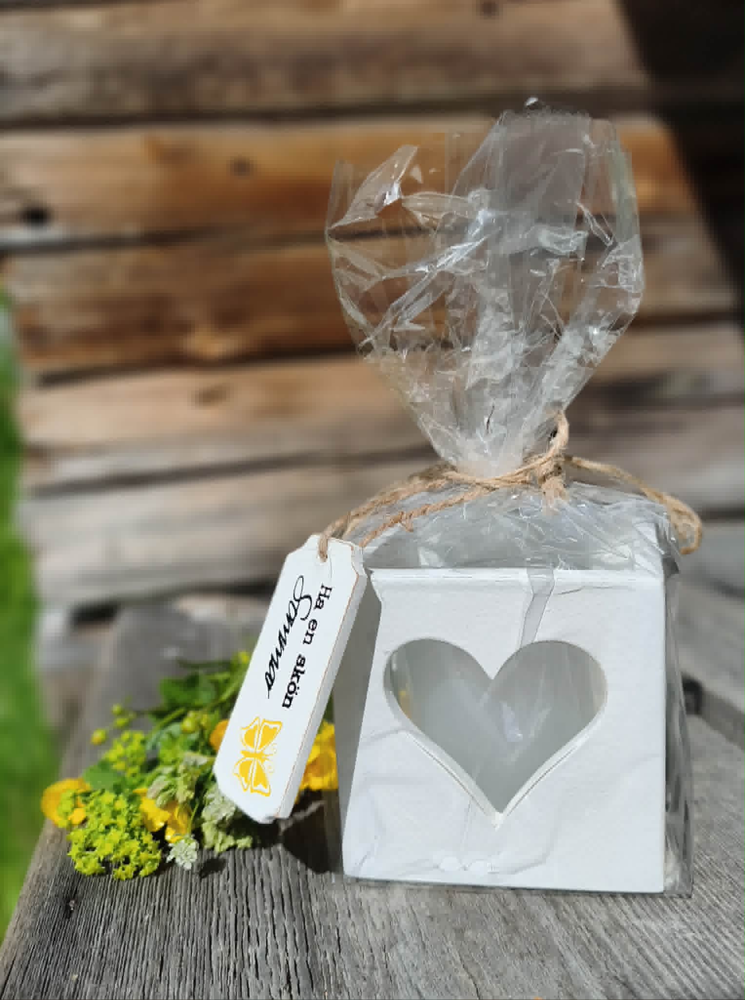 Träljuslykta Hjärta Sommar - 2