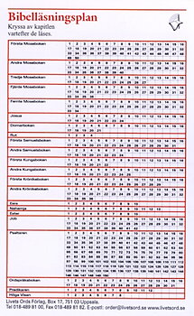 Bibelläsningsplan
