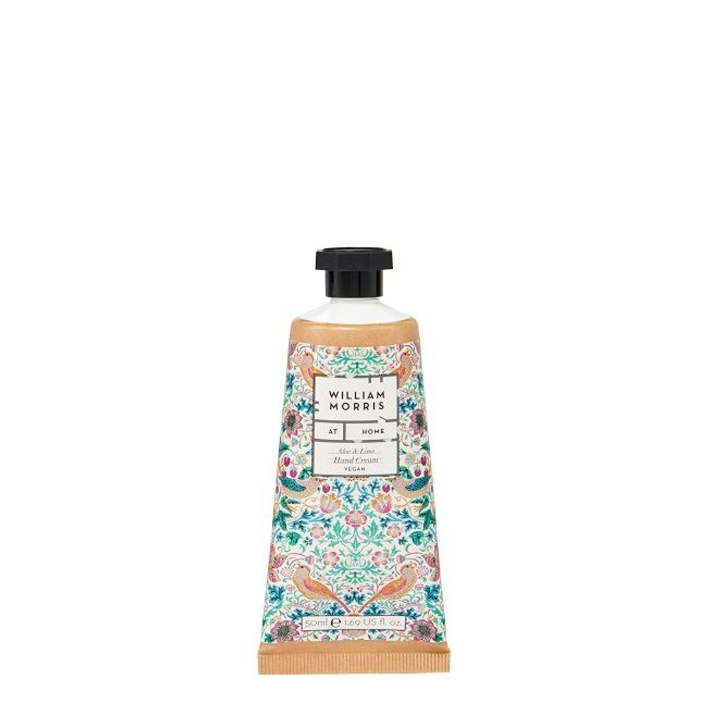 William Morris Strawberry Thief Hand Cream Aloe & Lime 50ml