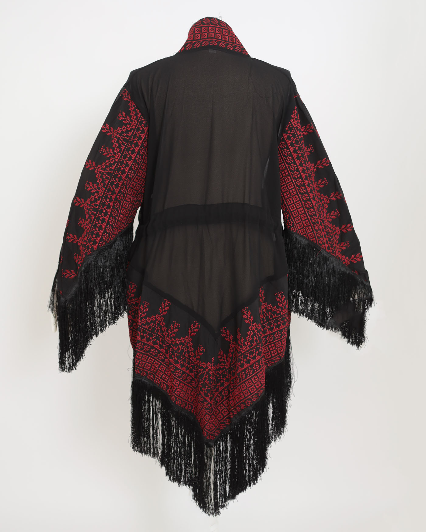 Palästinensischer Kimono - Schwarz - 6