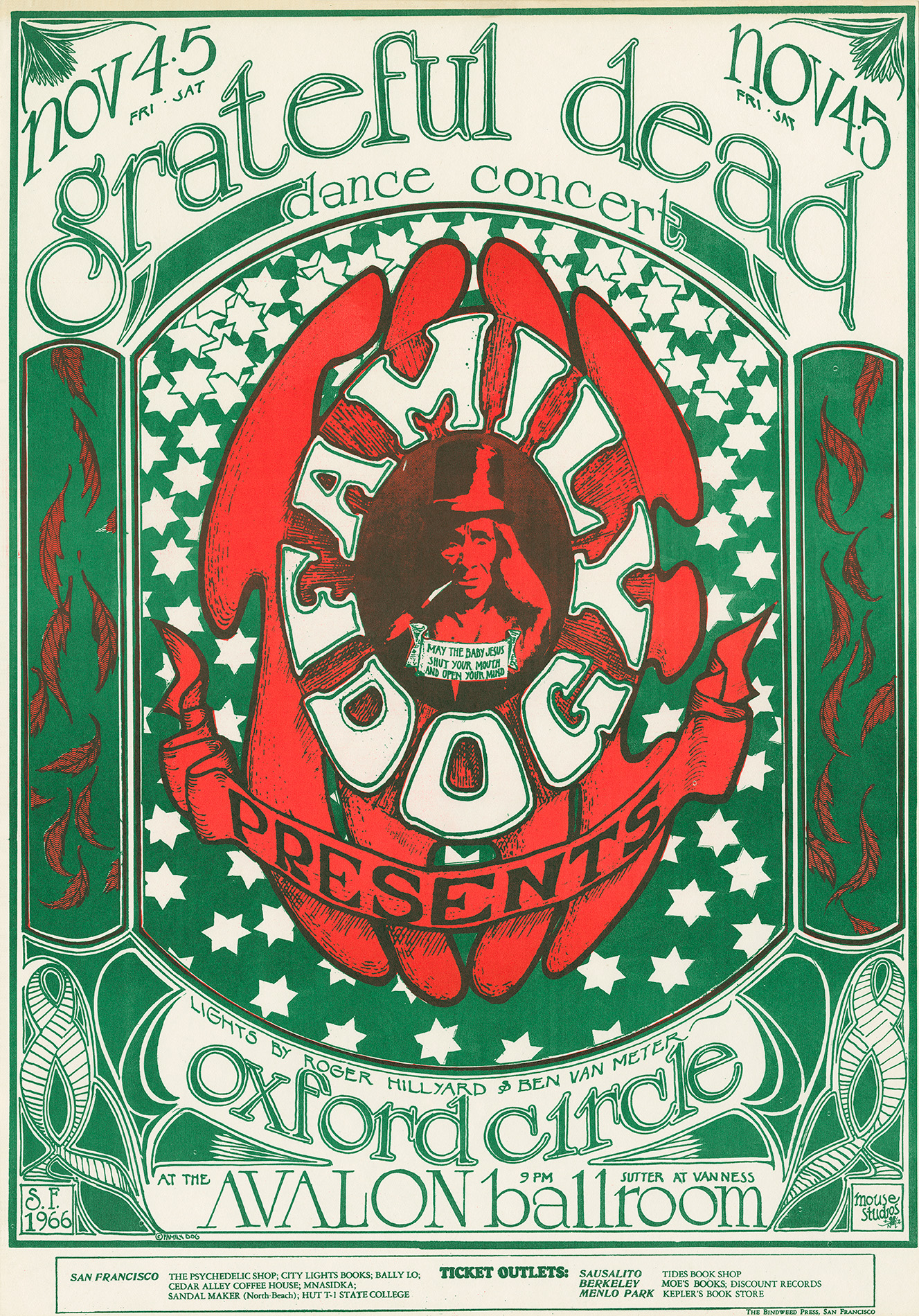GRATEFUL DEAD / OXFORD CIRCLE
