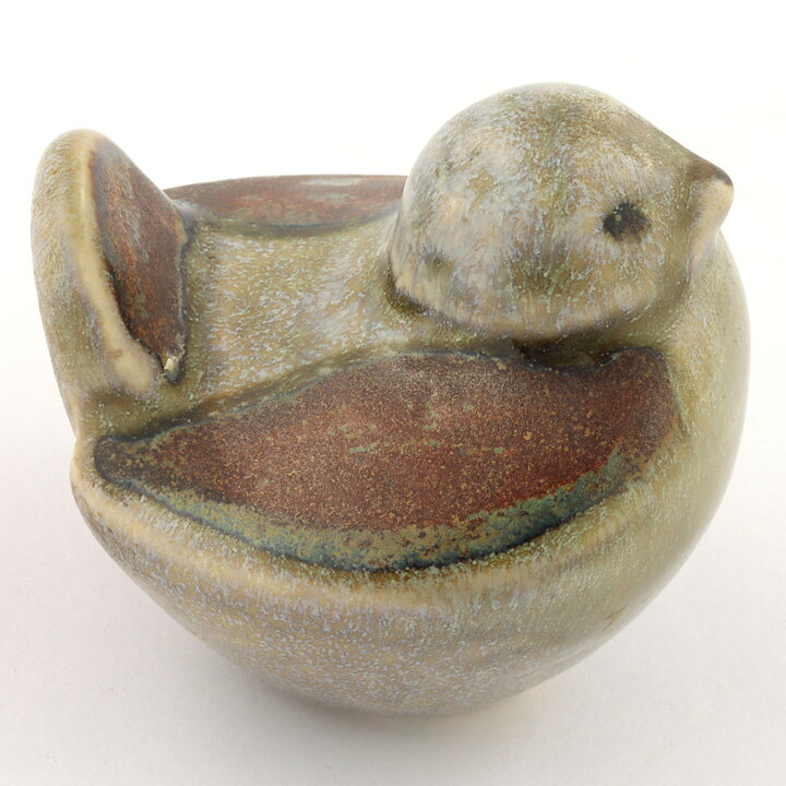 ジョセフサイモン  アースカラーの小鳥  6cm  1960年代  (1)