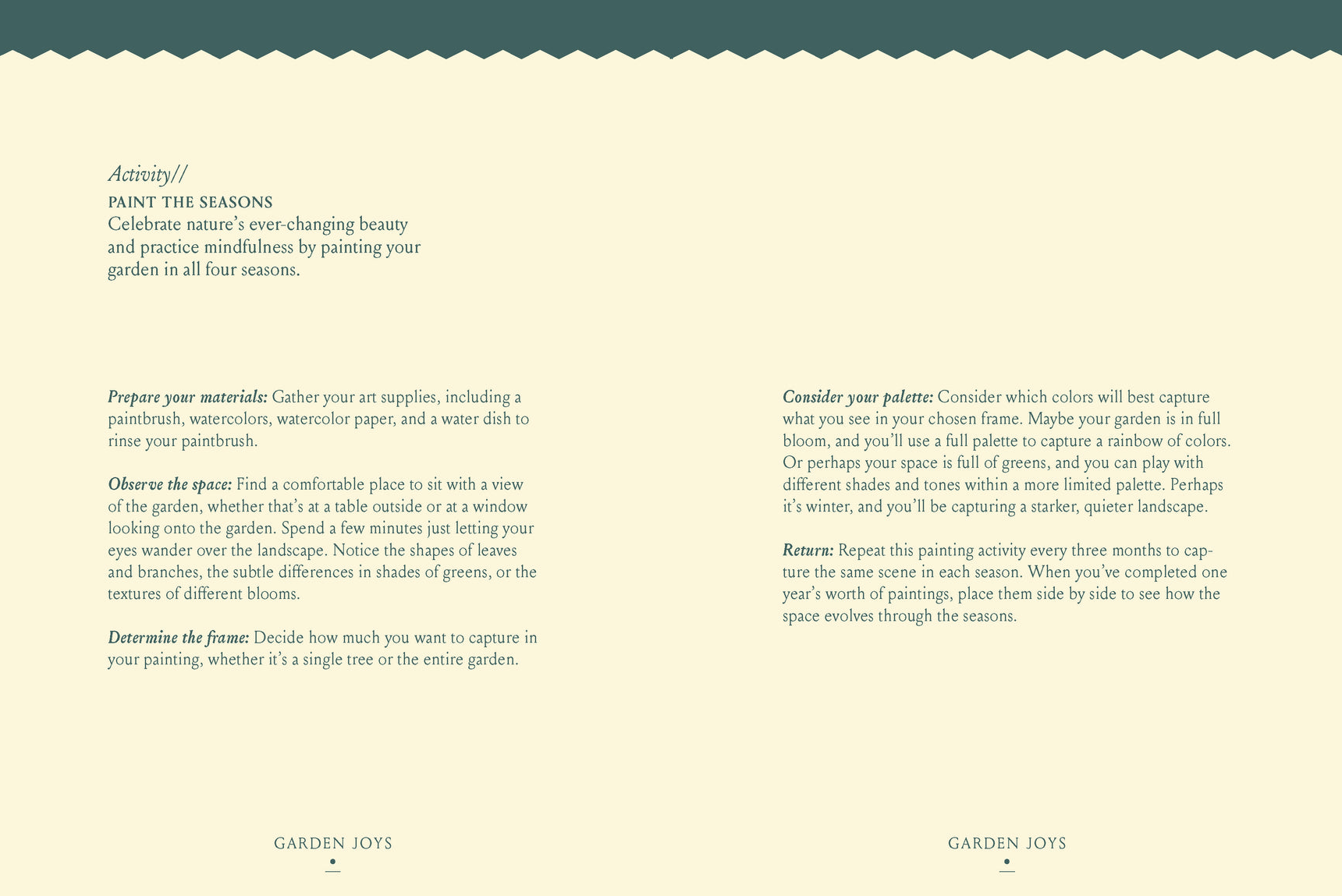 Anteckningsbok – The Joyful Gardener's Journal 160 sidor - 5