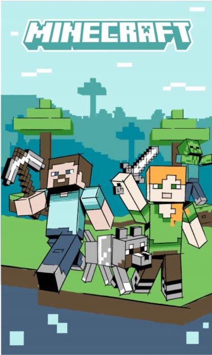 Minecraft Handduk 50cm