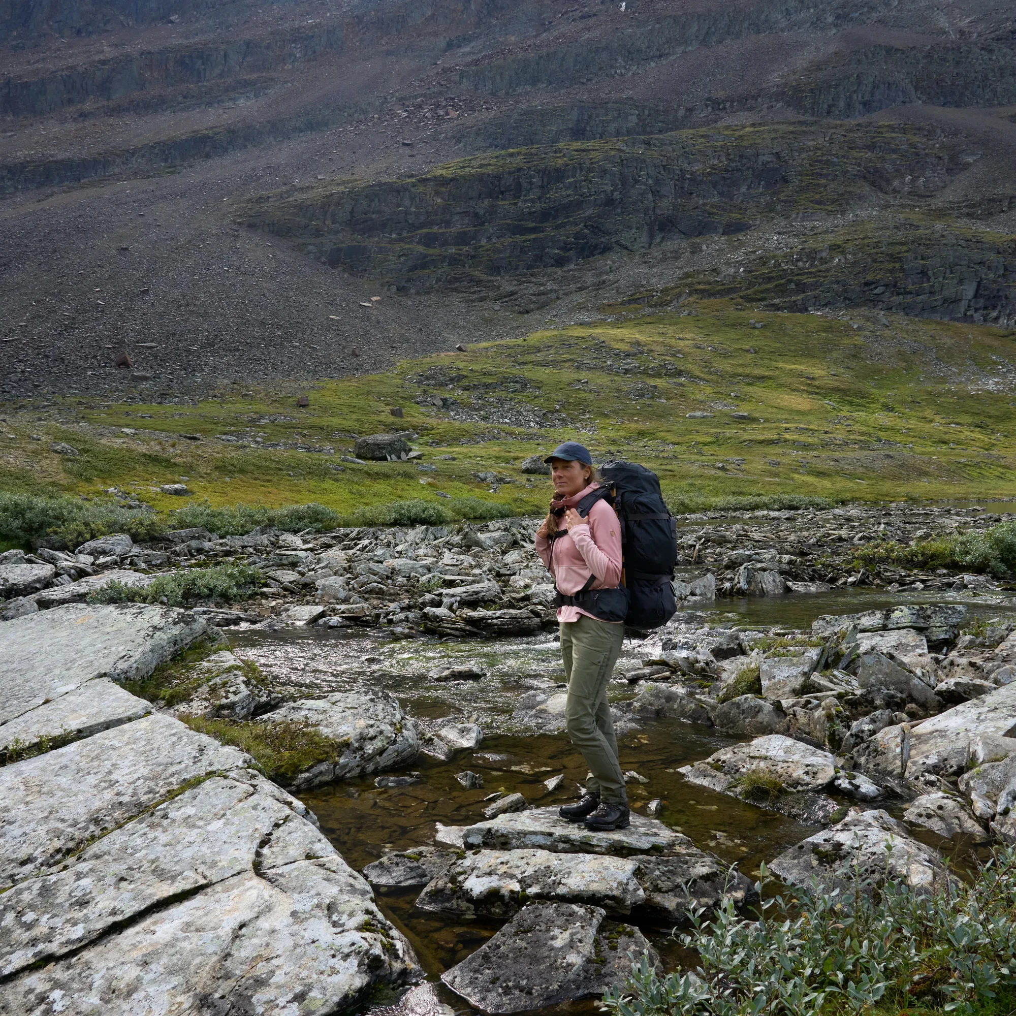 FJÄLLRÄVEN  Abisko Hybrid Trail Trs W - 13