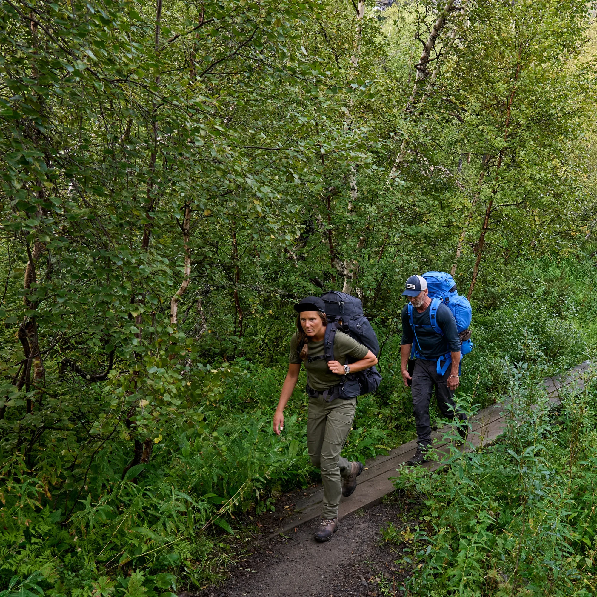FJÄLLRÄVEN  Abisko Hybrid Trail Trs W - 22