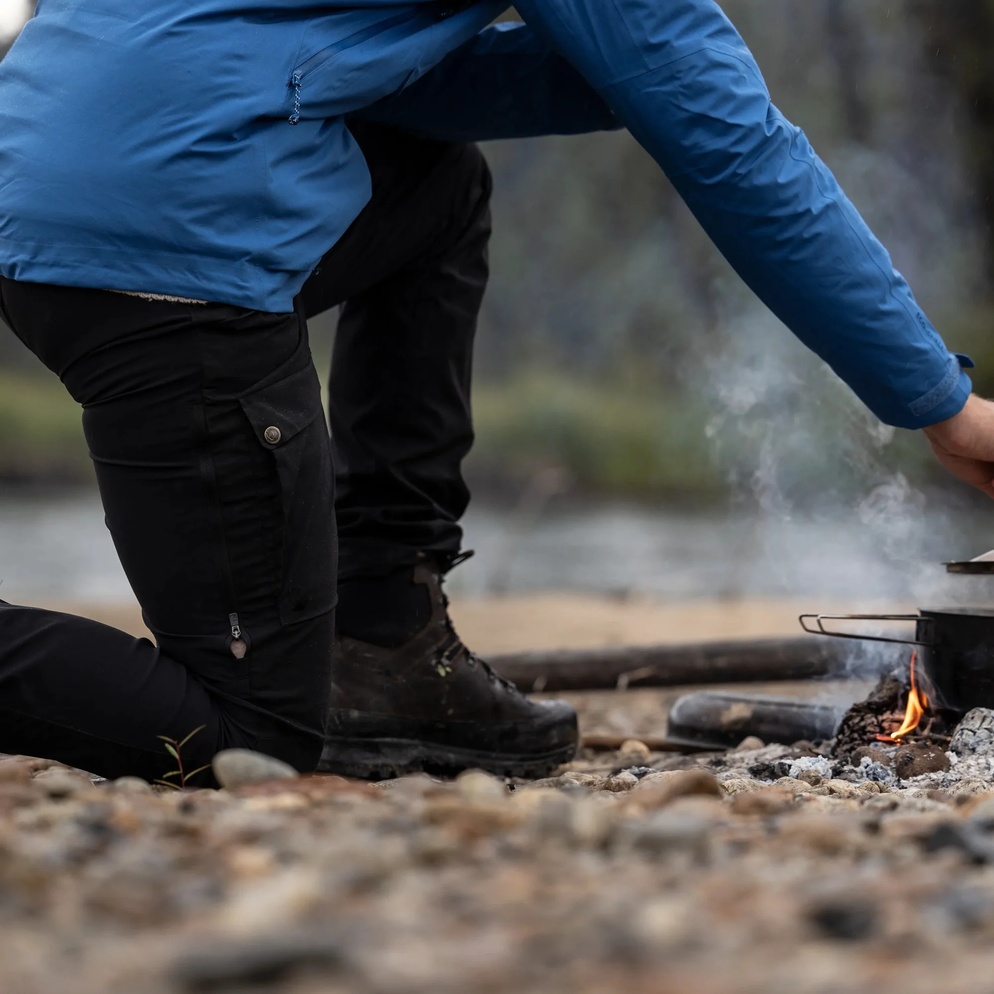 FJÄLLRÄVEN  Abisko Hybrid Trail Trs M - 3
