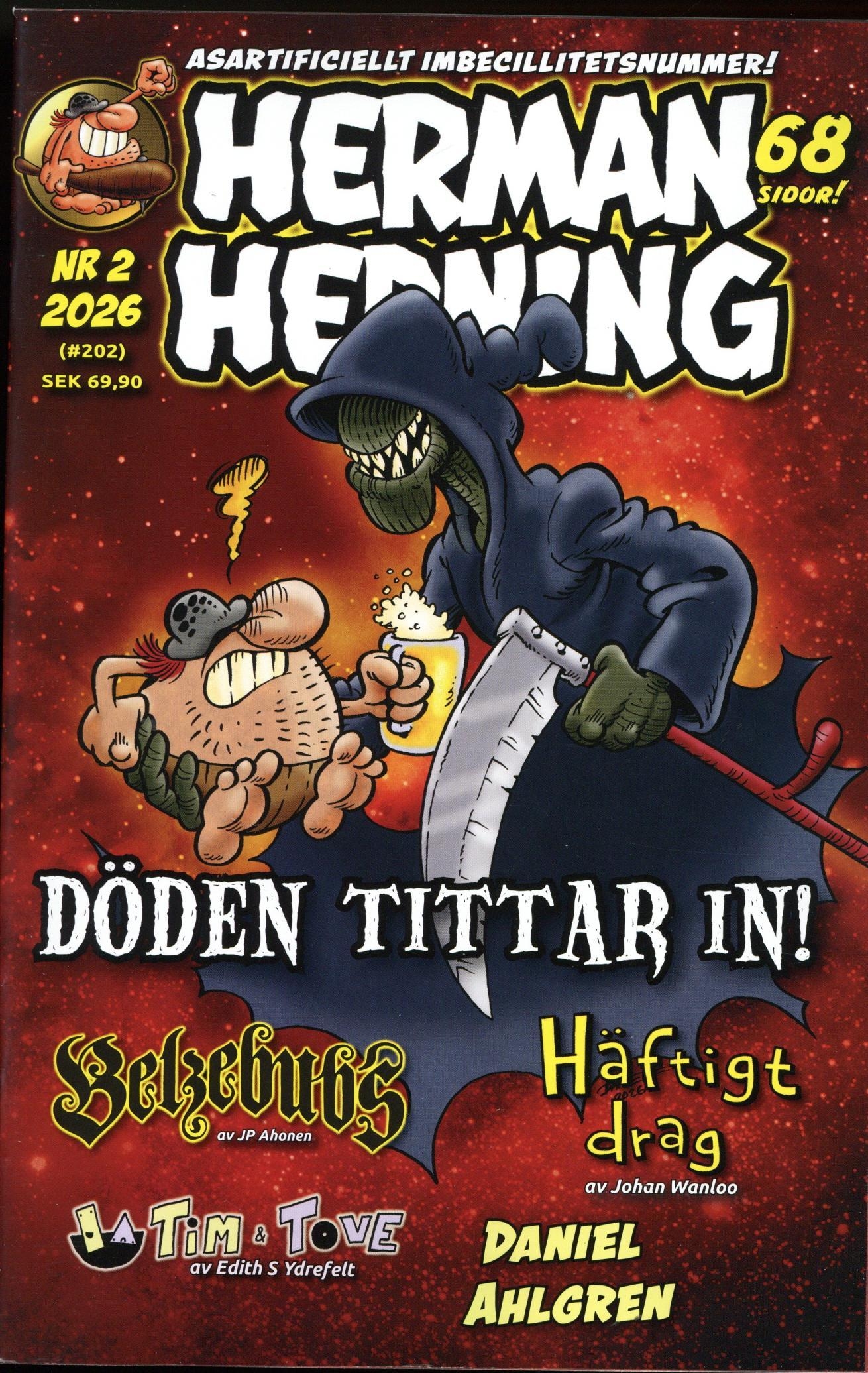 Herman Hedning nr 2 2026, Asarticiellt imbecillitetsnummer