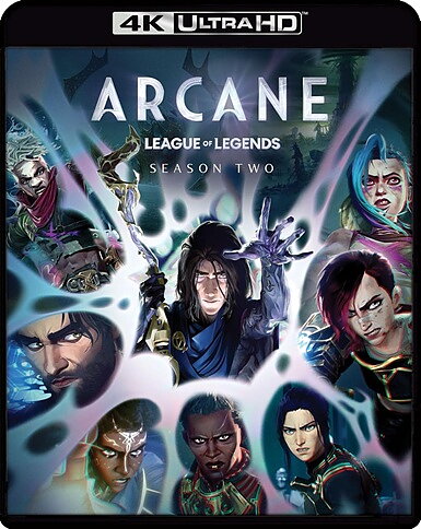Arcane: League Of Legends - Season Two (BLU-RAY 4K ULTRA HD + BLU-RAY)