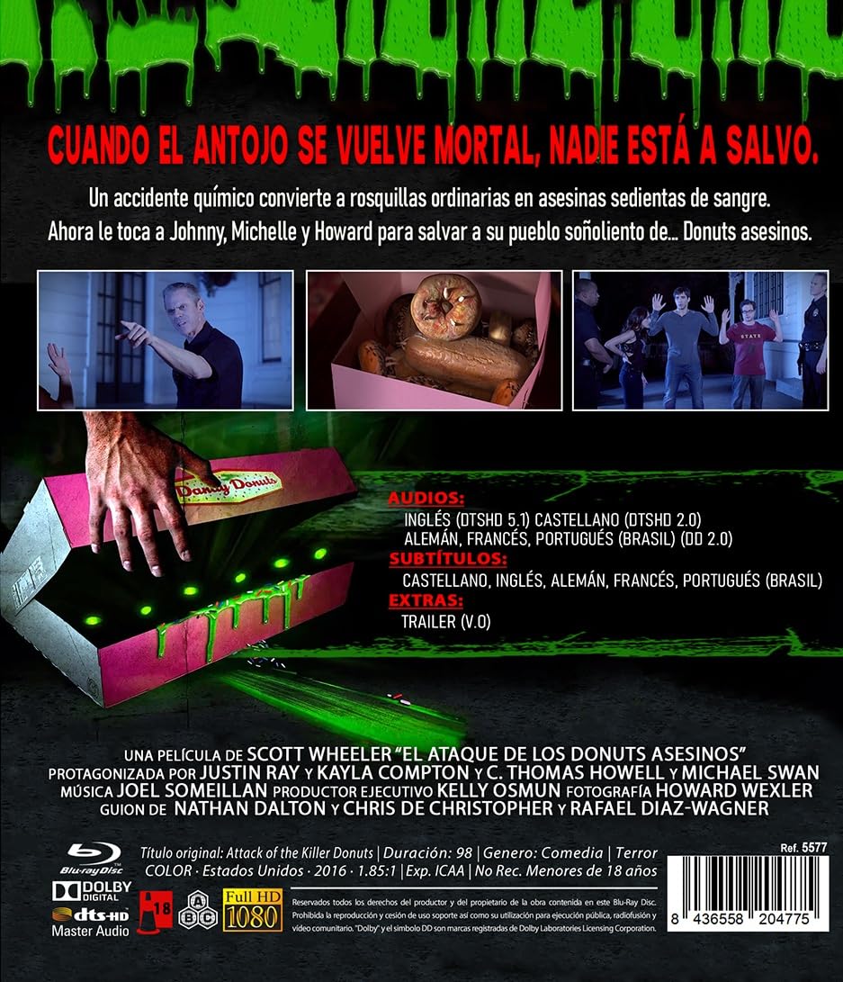 Attack of the Killer Donuts (ej svensk text) (Blu-ray) - 2