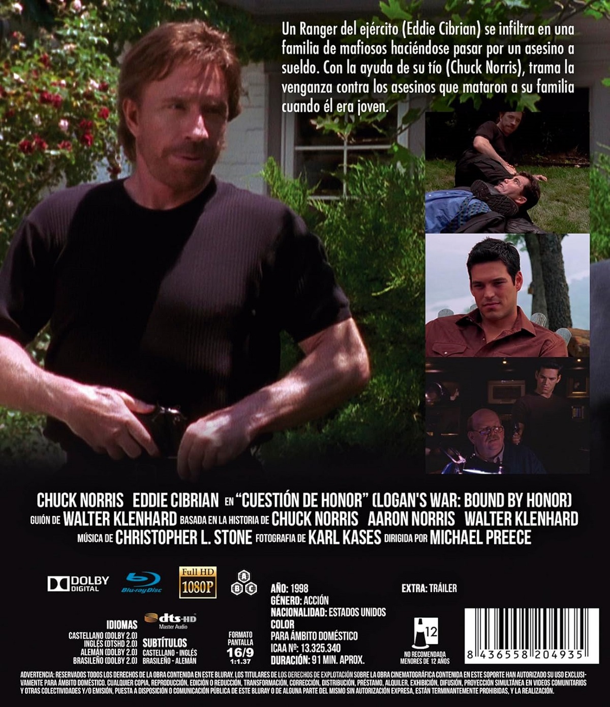 Logan's War: Bound by Honor (ej svensk text) (Blu-ray) - 2