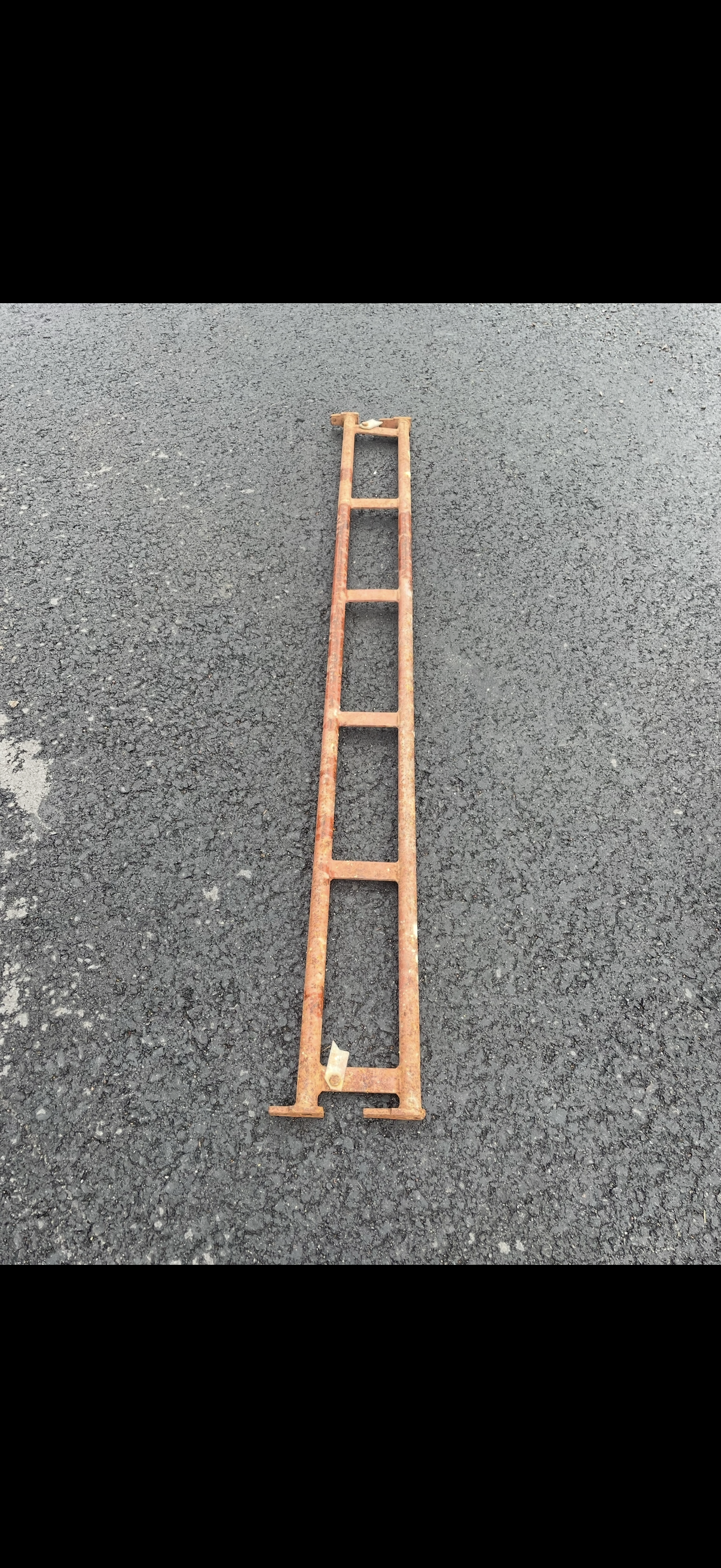 Längd/tvärbalk 250 cm Beg röd