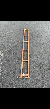 Längd/tvärbalk 250 cm Beg röd
