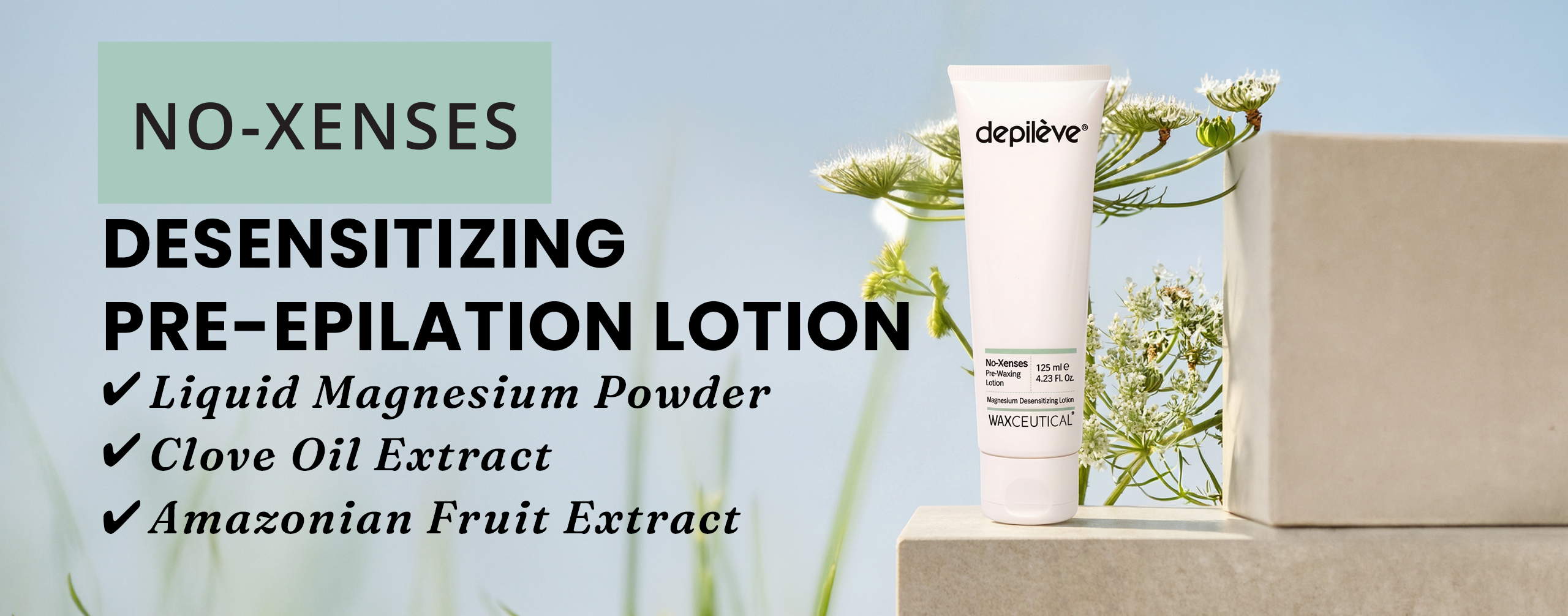Depilève No-Xenses Desensitizing Lotion 125ml