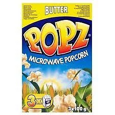Popz Micropop Butter 3-pack 90g 12kpl