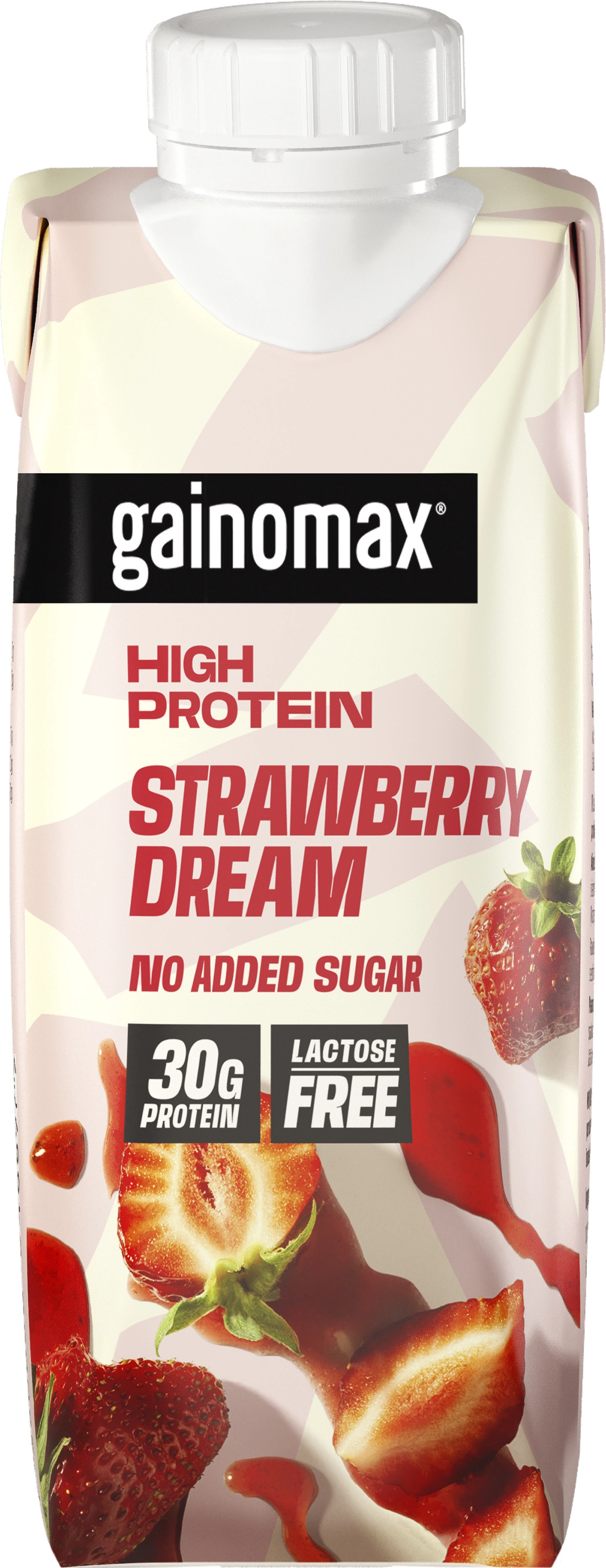 Gainomax High Protein Drink Strawberry 250ml x 15st  