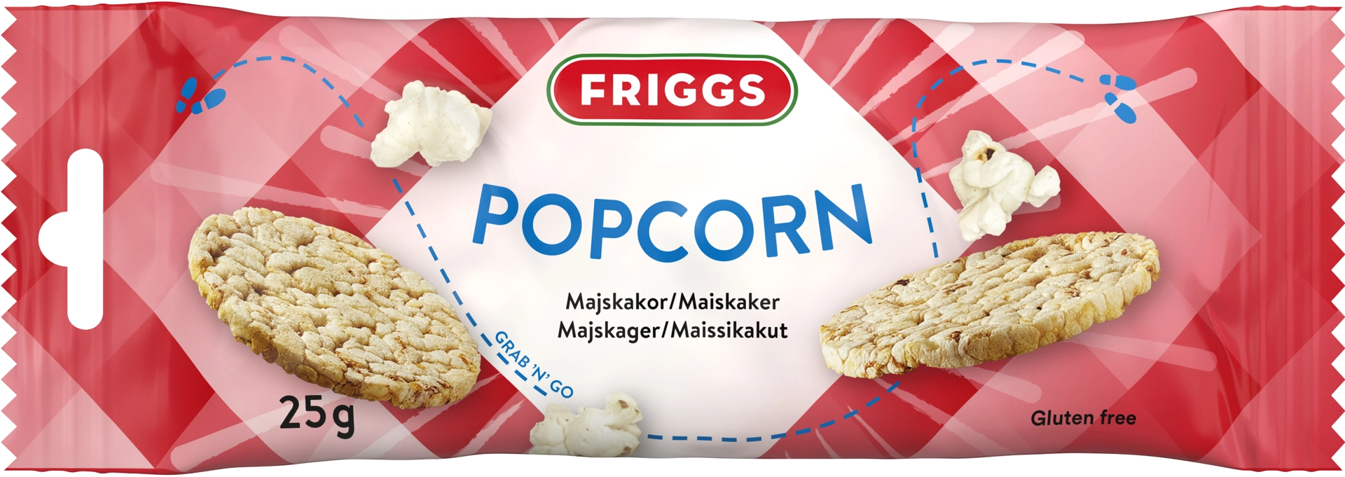 Friggs Snackpack Popcorn 25g 26st