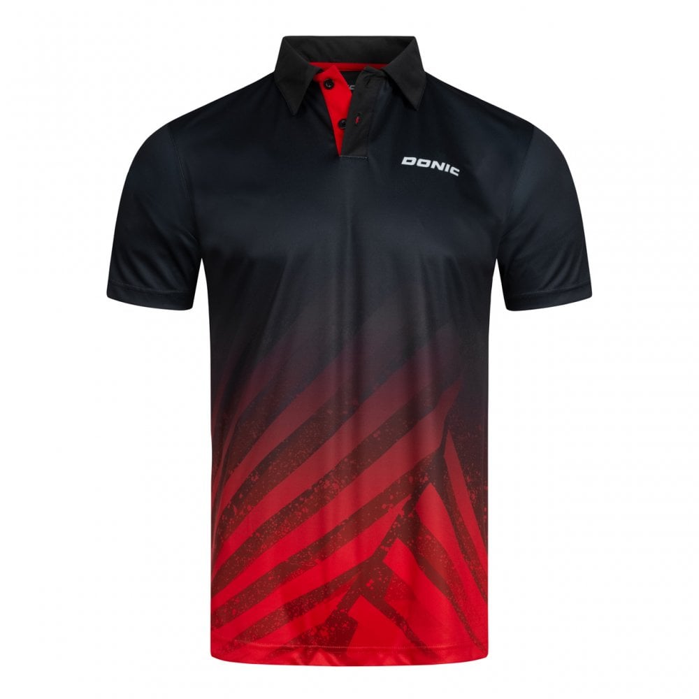 Donic T-shirt Flow Svart/Röd Storlek 4XL