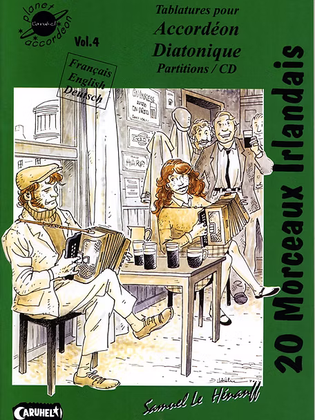 20 Morceaux Irlandais  + CD / GC