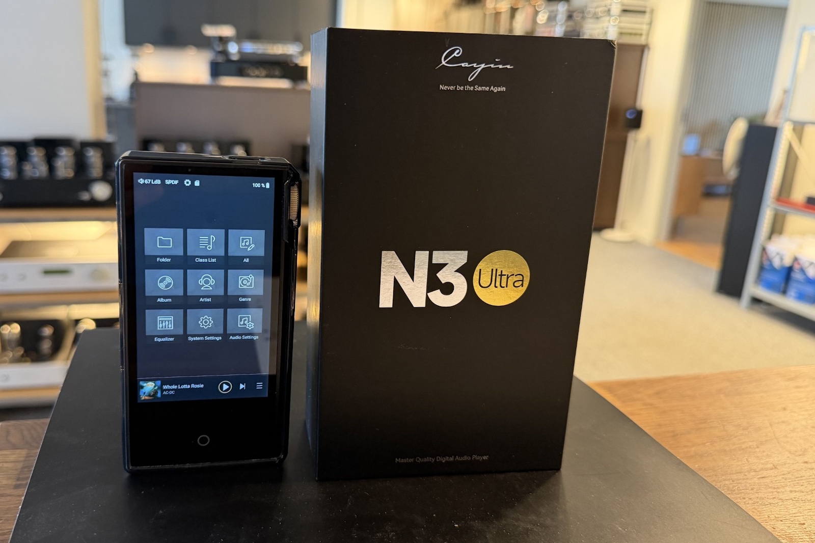 Cayin N3-Ultra DAP/DAC/Musikspelare/Hörlursförstärkare med rör - Demoex - 3