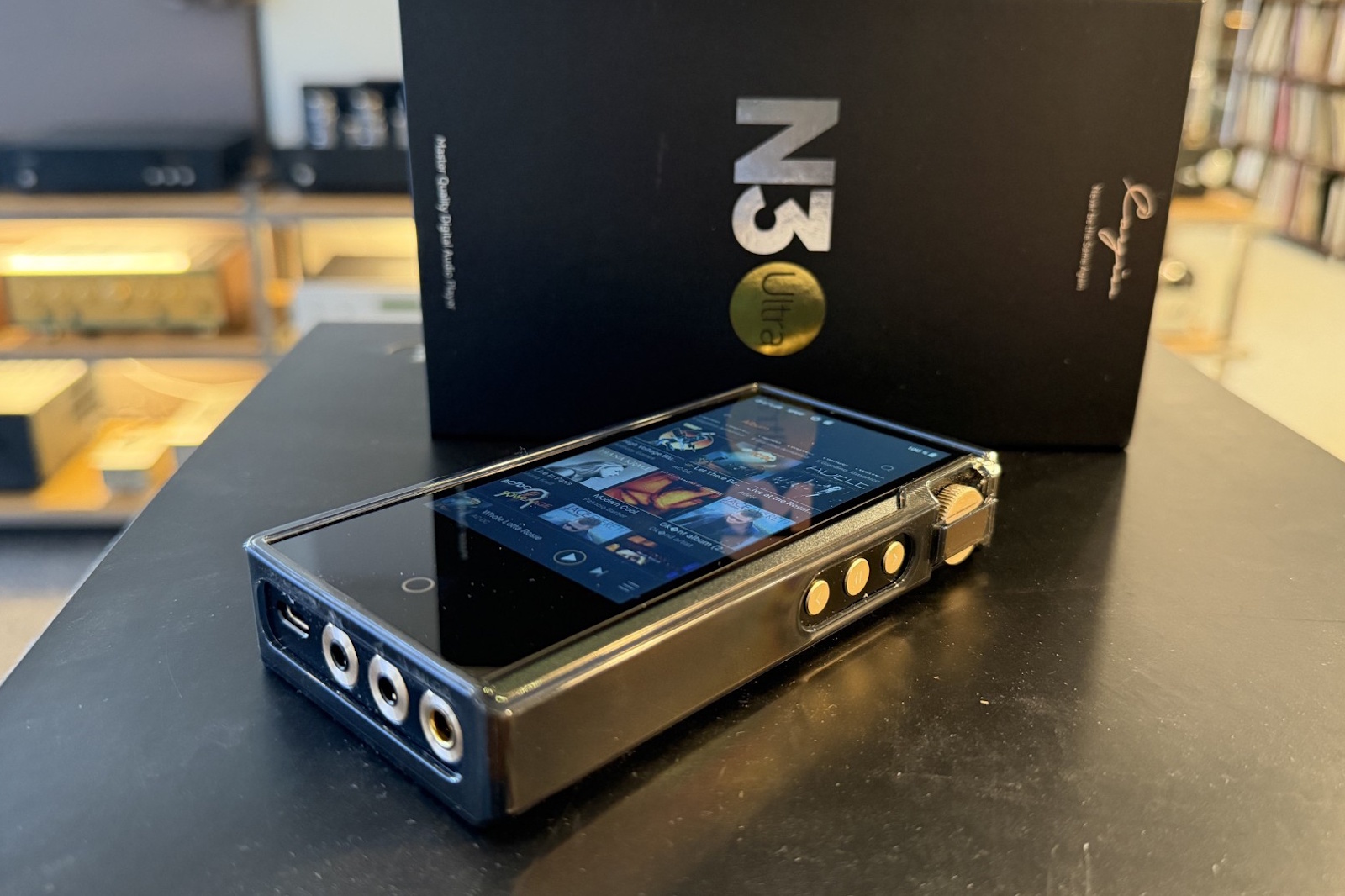 Cayin N3-Ultra DAP/DAC/Musikspelare/Hörlursförstärkare med rör - Demoex - 2