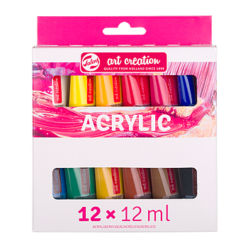 Talens Art Creation Acrylic Colour set 12 x 12 ml