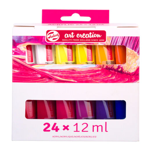 Talens Art Creation acrylic colour set 24 x 12 ml - 4