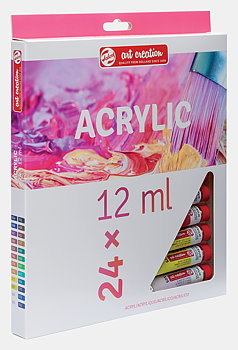 Talens Art Creation acrylic colour set 24 x 12 ml