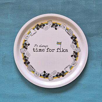 bricka ALWAYS FIKA 31 cm 