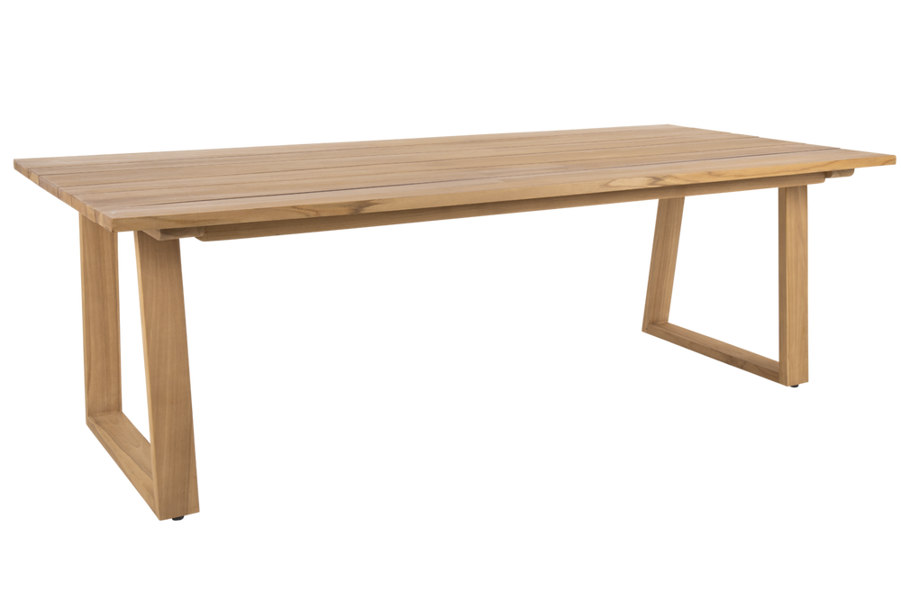 Laurion matbord i teak 230x100 cm för altan och trädgård
