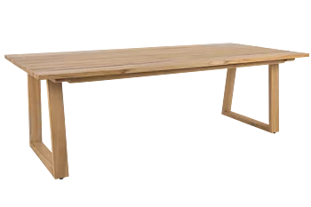 Laurion matbord i teak 230x100 cm för altan och trädgård