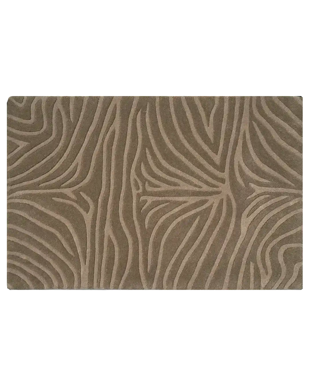 Dörrmatta Zebra Mocca 60x90cm