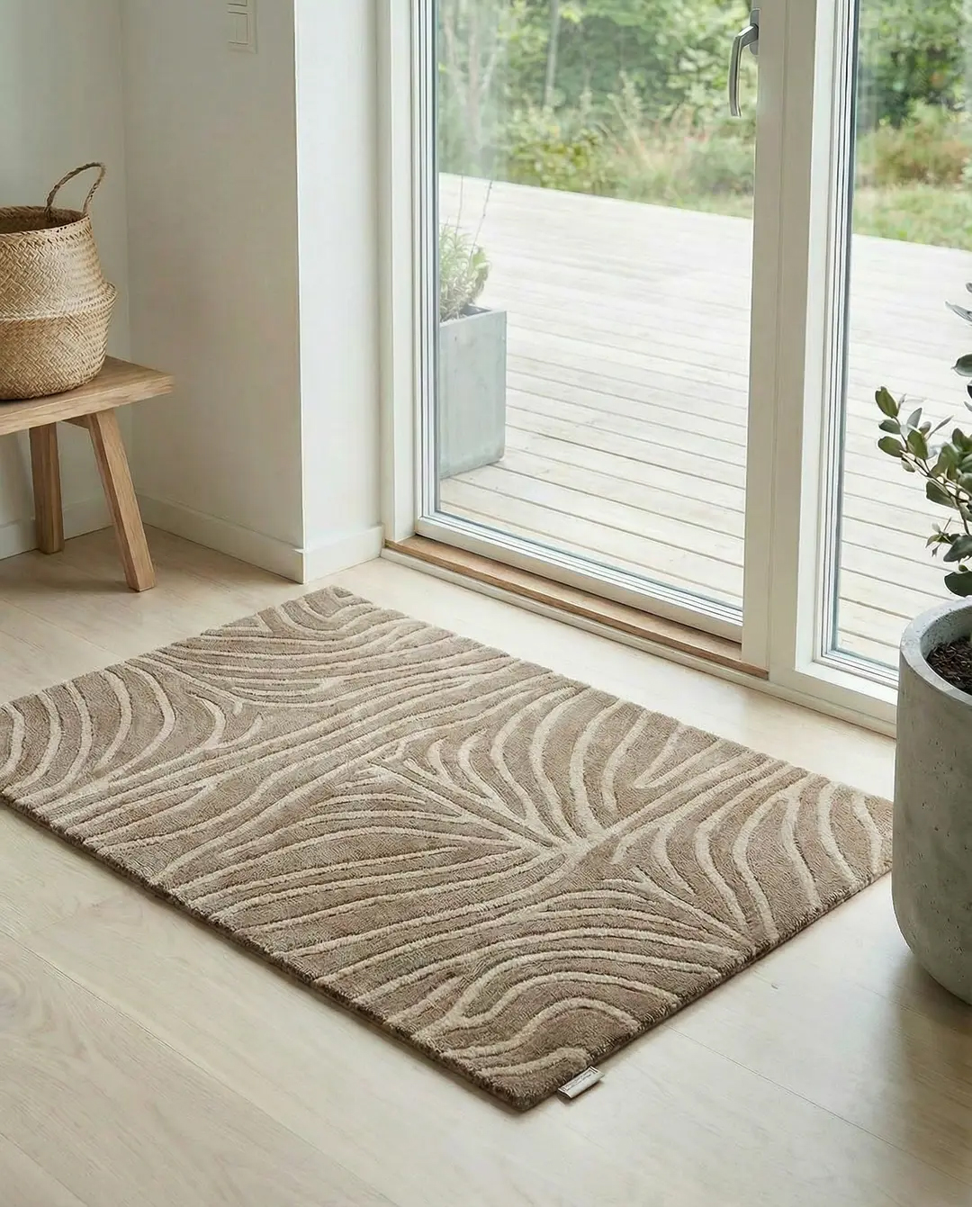Dörrmatta Zebra Mocca 60x90cm - 3
