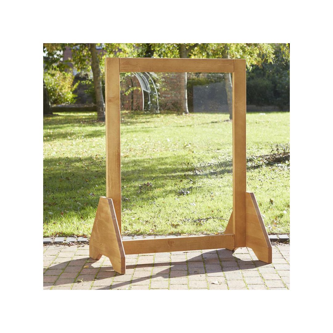 Golvstaffli med plexiglas - 2