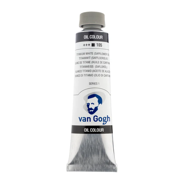 Oljefärg van Gogh Olja 40 ml - 105 Titanium White 