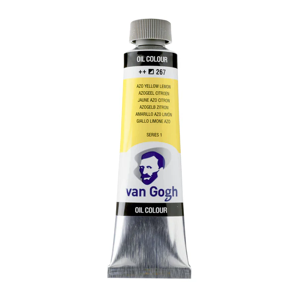 Oljefärg van Gogh Olja 40 ml - 267 Azo Yellow Lemon 