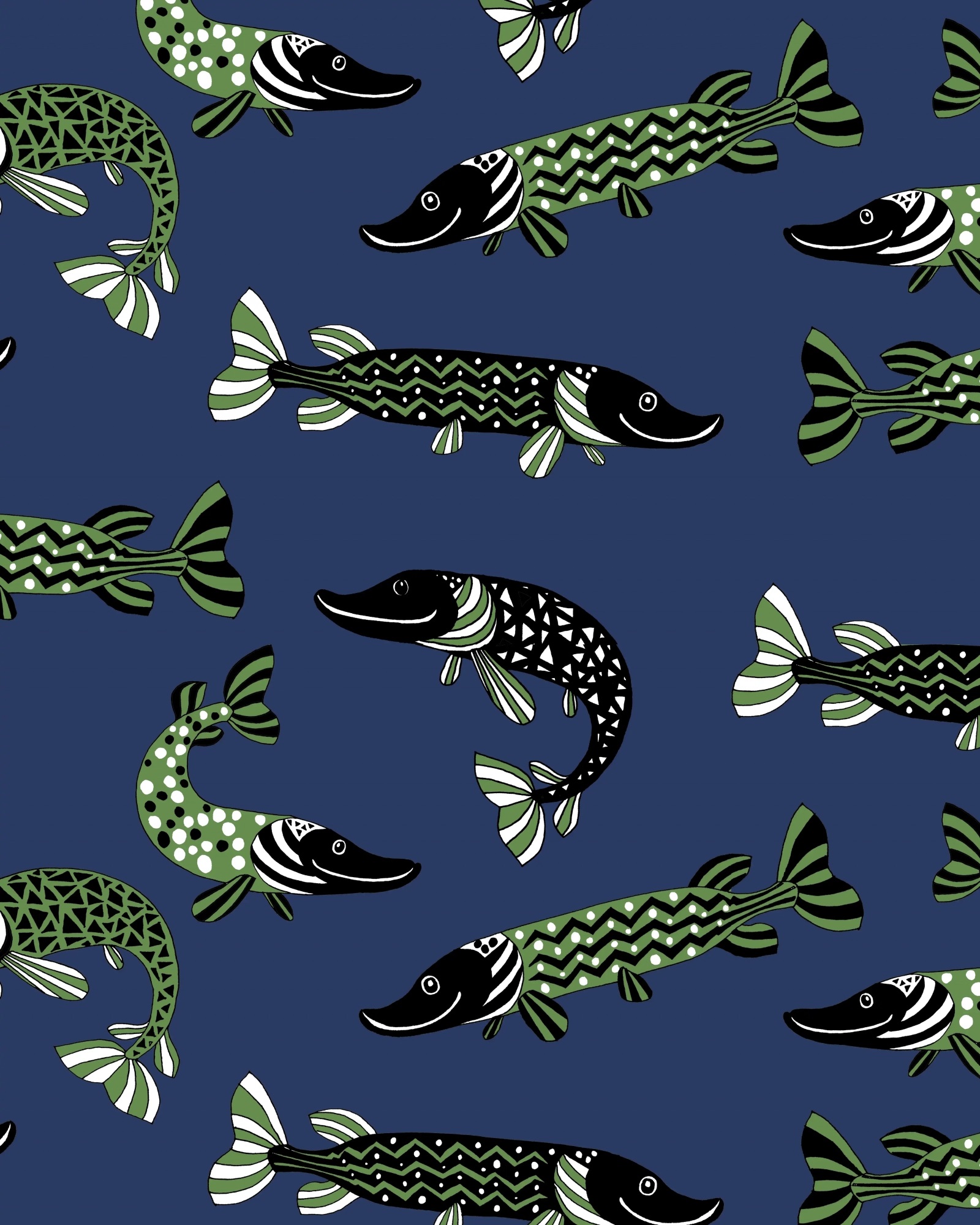 PIKE - DARK BLUE