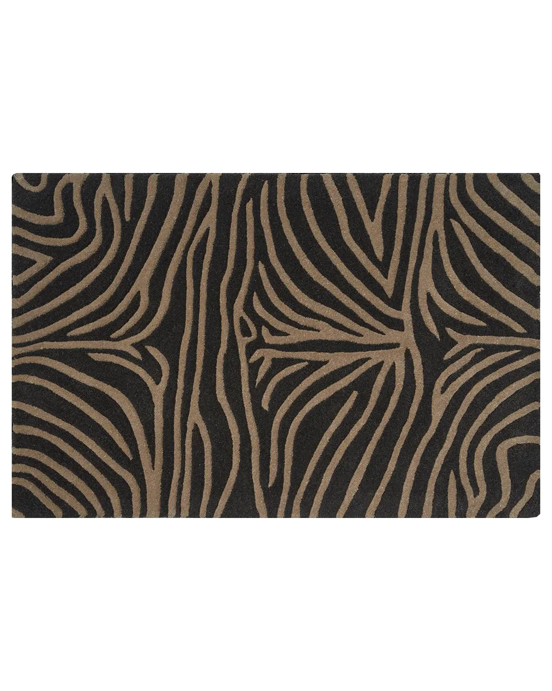Dörrmatta Zebra Charcoal 60x90cm