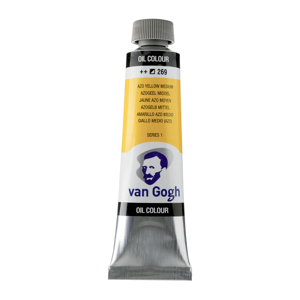 Oljefärg van Gogh Olja 40 ml - 269 Azo Yellow Medium