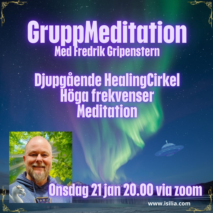 INSPELAD Gruppmeditation med Fredrik 2026-01-21