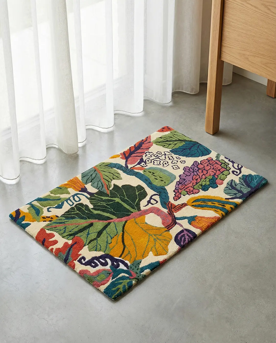 Dörrmatta Heritage Garden Cream/Multi 60x90cm - 2