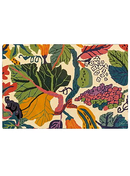 Dörrmatta Heritage Garden Cream/Multi 60x90cm