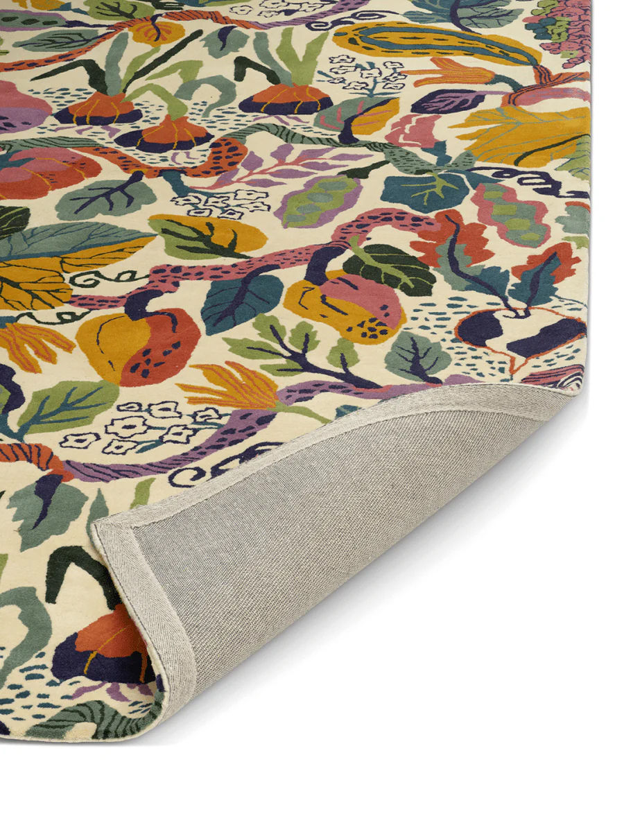 Dörrmatta Heritage Garden Cream/Multi 60x90cm - 4