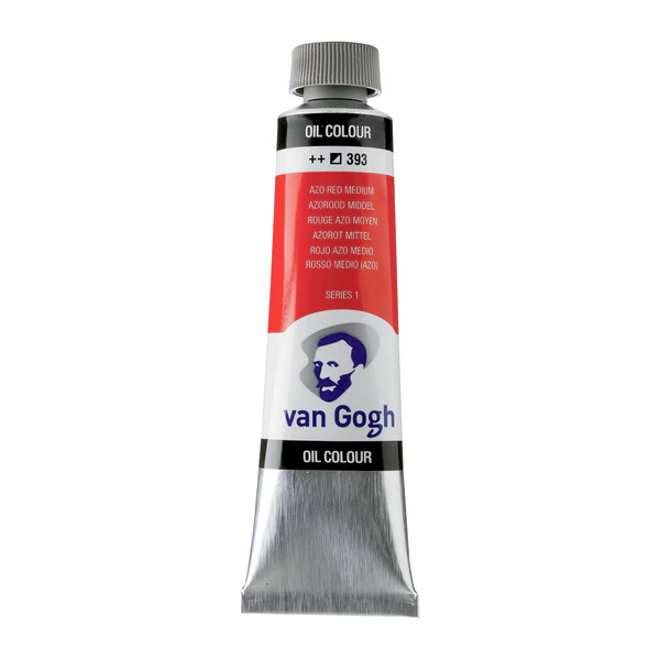 Oljefärg van Gogh Olja 40 ml - 393 Azo Red Medium