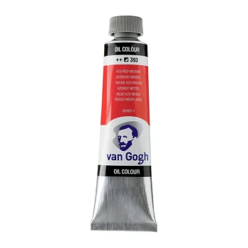 Oljefärg van Gogh Olja 40 ml - 393 Azo Red Medium