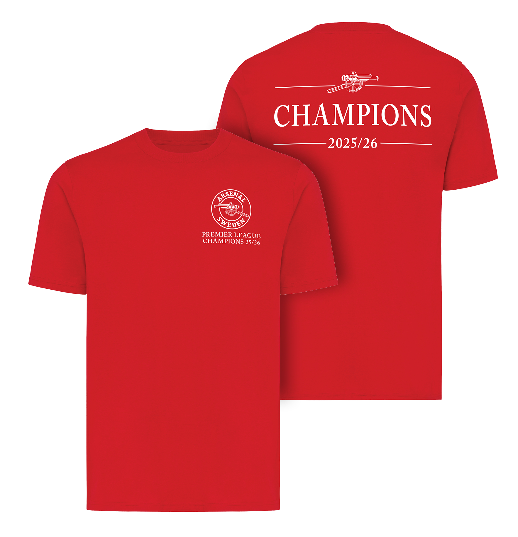 2025/2026 CHAMPIONS TEE - RÖD