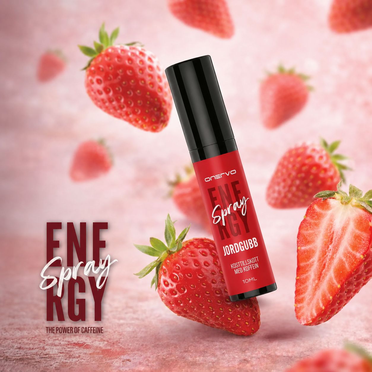 Onervo Energy Spray - Jordgubb 10ml - 2