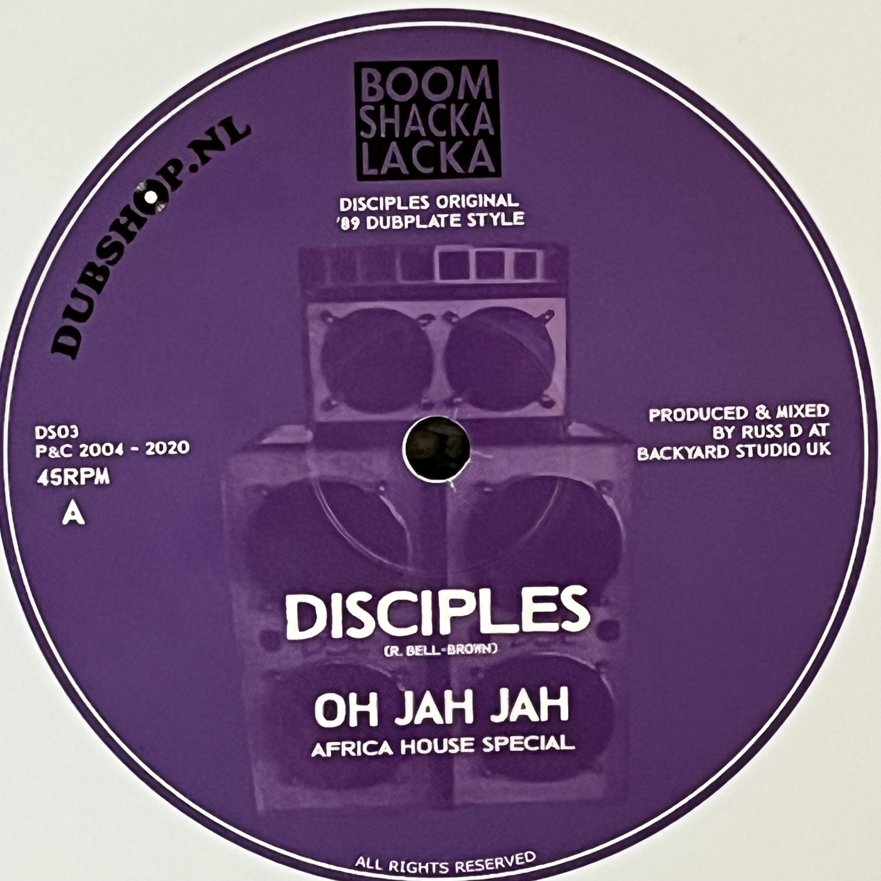 Disciples – Oh Jah Jah/Jah Militia Dub